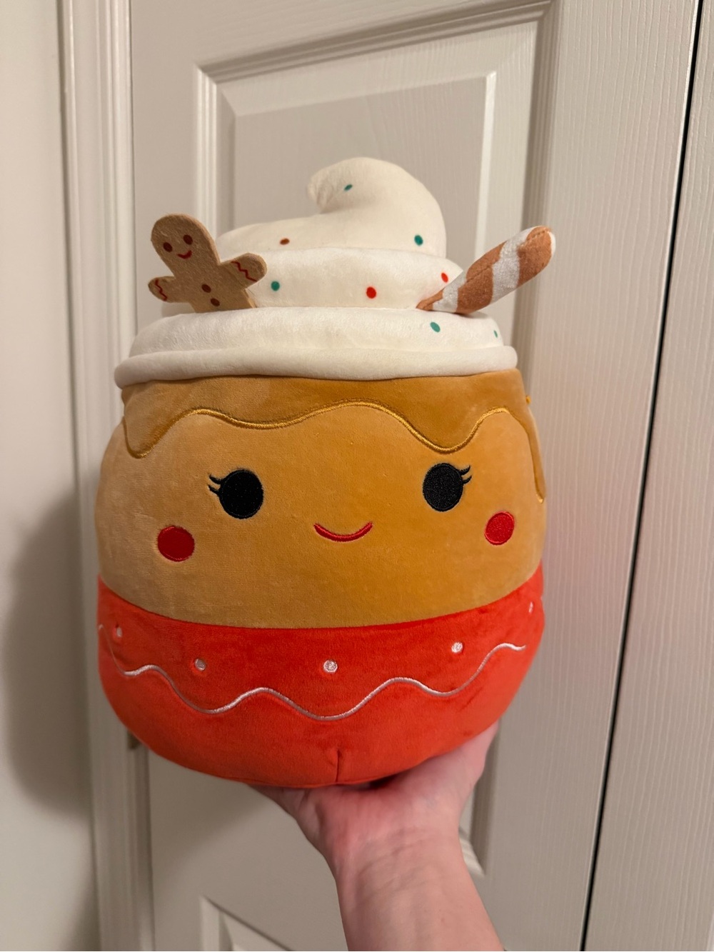 Holiday Gingerbread Whipped Cream Squishmallow
